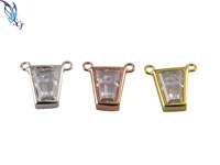 Small Trapezoid CZ Link Connector