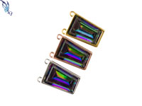 Misty CZ Trapezoid Link Connector