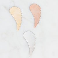 Angel wing stamping blank