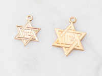 Gold Filled Star of David Charm