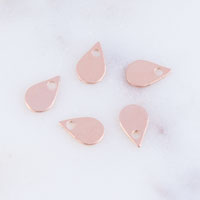 Tiny Teardrop Stamping Blank