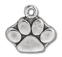 Dog Paw Print Charm