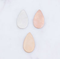 ​Large Teardrop Stamping Blank