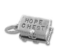 Openable Hope Chest Charm