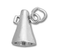 Cheerleader Megaphone Charm