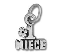 Small #1 Niece Charm