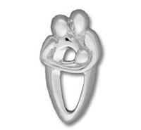 Couple with Baby Charm