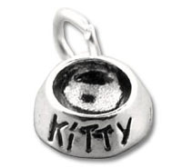 Kitty Bowl Charm