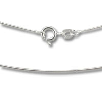 .8mm Sterling Silver Snake Chain