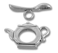 Large Tea Pot & Spoon Toggle