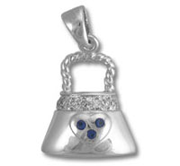 3D Cubic Zirconia Purse