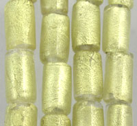 Gold Foil Glass Beads