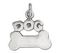 Dog Bone Tag Charm