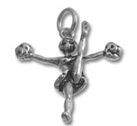 Cheerleader High Kicks Charm