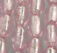 Pink Lampwork Beads