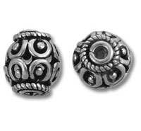 Barrel Bali Bead