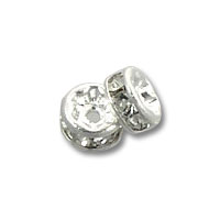 4.5mm Rhinestone Rondell Bead 144pcs