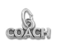 Sterling Silver Coach Charm