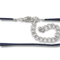 Different Color Fabric Suede Necklaces