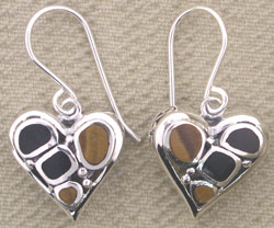 Silver Heart Earrings