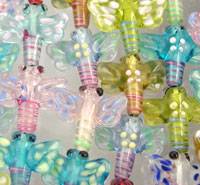 Dragonfly Lampwork Beads