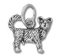 Standing Dog Charm