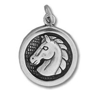 Round Horse Charm