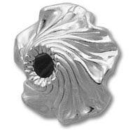 8mm Sterling Krinkle Beads