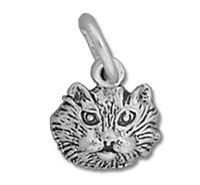 Mini Cat Face Charm
