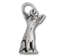 Curious Chihuahua Dog Charm
