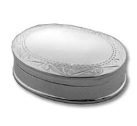 Decorative Oval Prayer Box