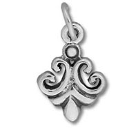 Mini Fleur de Lis Charm