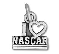 I Love Nascar Charm