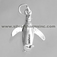 Large 3D Penguin Charm