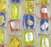 Rectangle Lampwork Beads