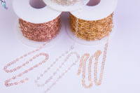 Flat Cable Circle Chain