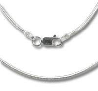 1.5mm Silver Snake Chain