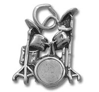 Large Silver Heart Locket with Designs