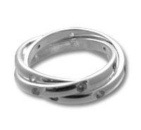 Three Interconnected Rings