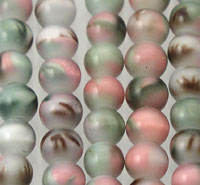 Colorful Round Glass Beads