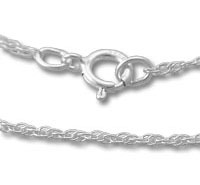 Mini Ring Chain Necklace
