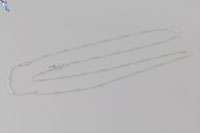 Ring Silver Chain Necklace