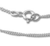16" Baby Curb Chain Necklace