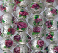 Oval Shaped Glass Bead