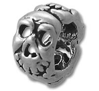 Halloween Skull Face Charm