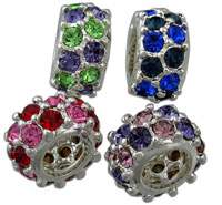 Cubic Zirconia Spacer Bead