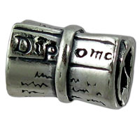 Spacer Bead shaped as Diploma