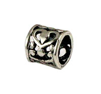 Filigree Heart Spacer Bead