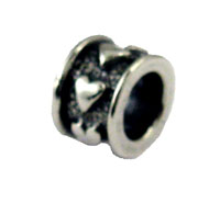 Heart Spacer Bead