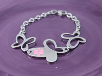 Butterfly Medical ID Alert Bracelet